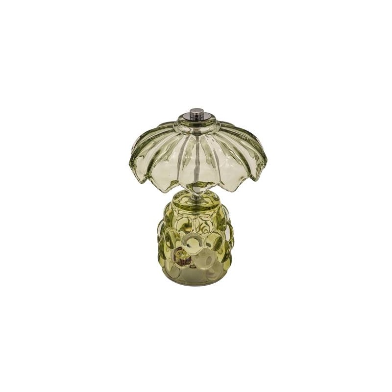 Bomboniera Matrimonio Battesimo Comunione  Lampada Vedre Fiore Verde