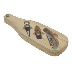 Bomboniera Matrimonio Set 3 pz Apribottiglie Tappo e Dosatore Con Scatola Bottiglia