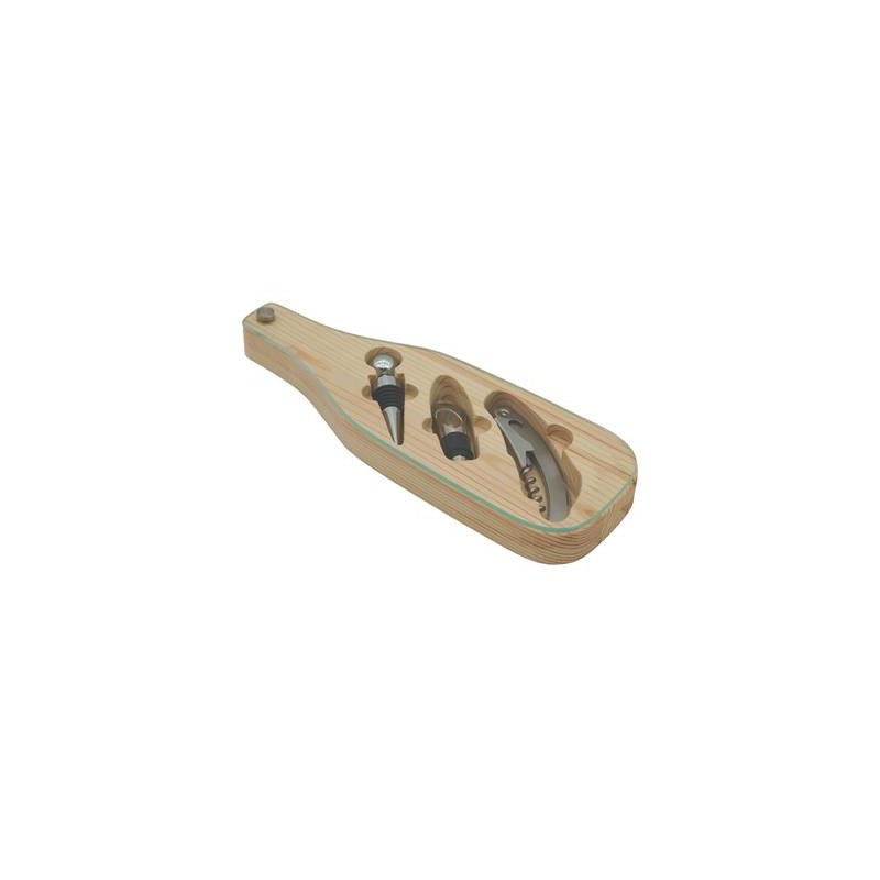 Bomboniera Matrimonio Set 3 pz Apribottiglie Tappo e Dosatore Con Scatola Bottiglia