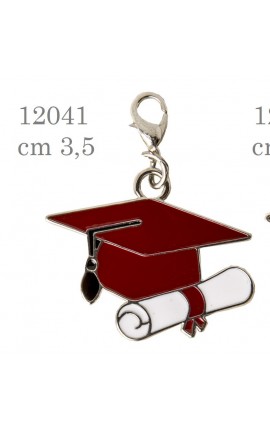 Accessorio Cappello Laurea Rosso In Zama