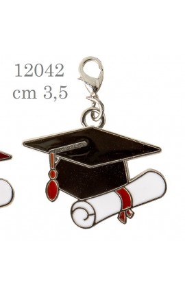 Accessorio Cappello Laurea Nero In Zama