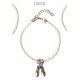 Bracciale Ballerine Bianco in Zama