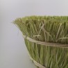 Cestino in Rafia Colorata Verde