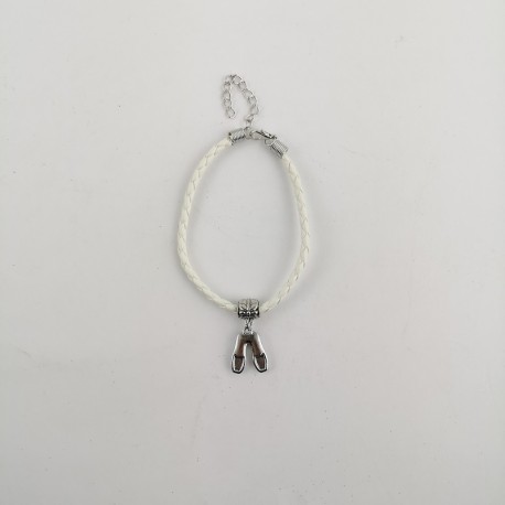 Bracciale Ballerine Bianco in Zama