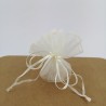 Sacchetto Portaconfetti in Organza Bianco