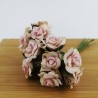 Mazzetto da 12 Rose Rosa Accessorio Decorativo