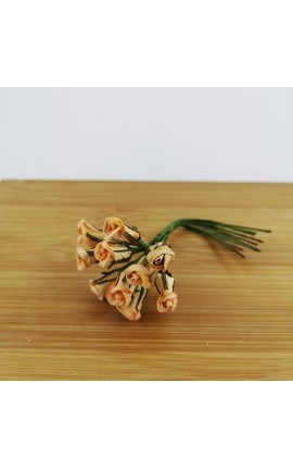 Mazzetto da 10 Rose in Carta Accessorio Decorativo