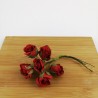 Mazzetto da 6 Rose Rosse Accessorio Decorativo