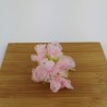 Mazzetto da 10 Rose in Organza Rosa con Strass Accessorio Decorativo