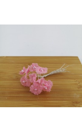 Mazzetto da 10 Fiori Rosa  Accessorio Decorativo