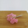 Mazzetto da 10 Fiori Rosa  Accessorio Decorativo