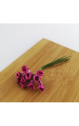 Mazzetto da 10 Rose in Carta Accessorio Decorativo