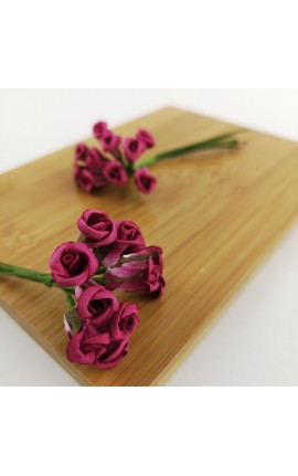 Mazzetto da 10 Rose in Carta Accessorio Decorativo