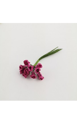 Mazzetto da 10 Rose in Carta Accessorio Decorativo