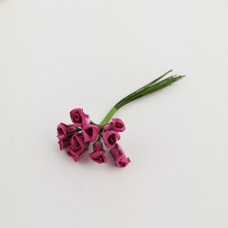 Mazzetto da 10 Rose in Carta Accessorio Decorativo