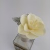 Profumatore in Vetro con Fiore e Dettagli in Legno