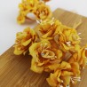 Mazzetto da 6 Rose Oro con Puntoluce Accessorio Decorativo