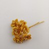 Mazzetto da 6 Rose Oro con Puntoluce Accessorio Decorativo