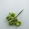 Mazzetto da 6 Rose Verde con Puntoluce Accessorio Decorativo