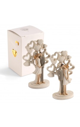 Coppia Albero della Vita in Resina 2 Ass. con Box