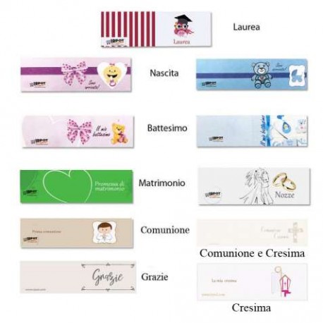 BIGLIETTINI PERSONALIZZATI