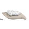 Mano con Neonato color Nocciola 13 cm
