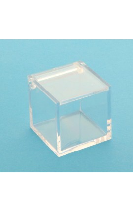 12 Pezzi - Cubo Box Trasparente in Plexiglass 6x6x6 cm