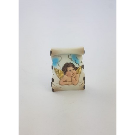 Pergamena Angelo Resina Colorata