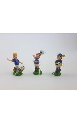 Calciatori in Resina Colorata Mini 3 Ass.