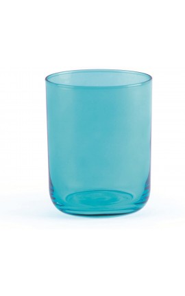 Set 6 Pezzi Excelsa Miami Bicchiere cl 35, Azzurro, 7.8x7.8x9.5 cm
