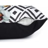 Excelsa Tropical Cuscino Decorativo, Imbottitura Inclusa, Federa in Cotone, Multicolore, 45 x 45 cm