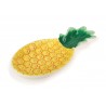 Excelsa Tropical Piatto/Posamestolo, Ananas Ceramica, Giallo