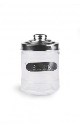 Excelsa Barattolo Tondo per Sale, capacità 0.72 Litri