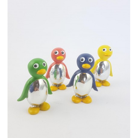 Pinguini in Resina Smaltata Colori Assortiti