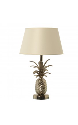 Lampada Da Tavolo In Alluminio Ananas Oro  Camacho