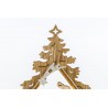 PRESEPE LEGNO CON LED 11x5xh.14,5 CM MERRY CHRISTMAS NATALE