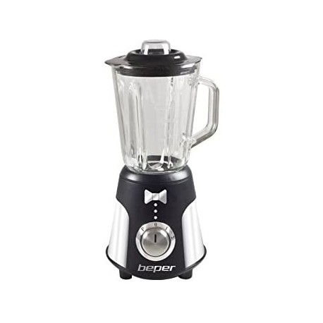 BEPER 90.437 Frullatore con Caraffa in Vetro, 500 W, 1.5 Litri