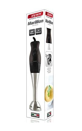 BEPER 90.321 Frullatore a Immersione, 220 W, ABS, Gomma, Nero