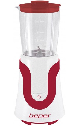 FRULLATORE MINI 300W 500ML CON LAME IN ACCIAIO - BEPER 90.435