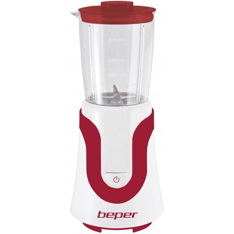 FRULLATORE MINI 300W 500ML CON LAME IN ACCIAIO - BEPER 90.435