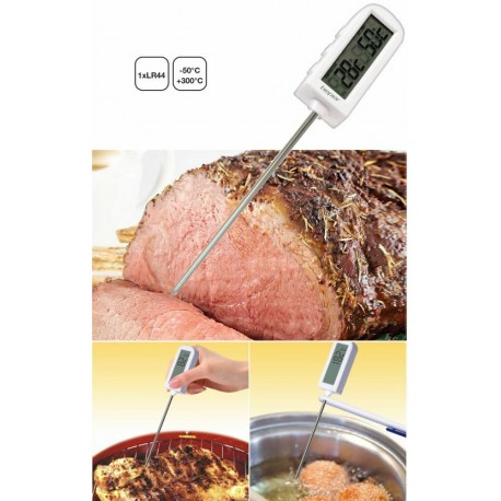 Termometro alimentare da cucina Digitale Gourmet per alimenti Beper Sonda carne