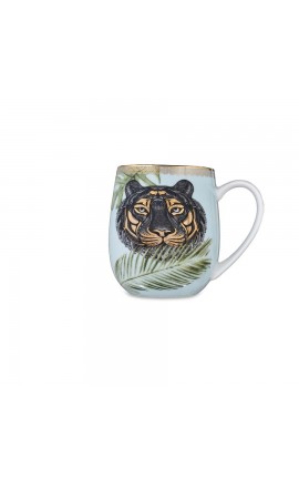 Bomboniera Matrimonio Comunione Cresima Compleanno Tazza Mug Tigre Animalier Henriette