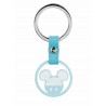 Disney Portachiavi Topolino Mickey  in Metallo Celeste