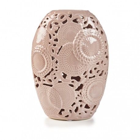 Vaso Rosa Porcellana  17x23 Cm Kyoto Henriette