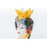 Bomboniera Matrimonio Profumatore Diffusore Testa Di Moro Donna Porcellana Colorato Con Box