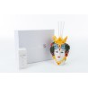 Bomboniera Matrimonio Profumatore Diffusore Testa Di Moro Donna Porcellana Colorato Con Box