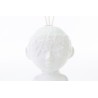 Bomboniera Matrimonio Profumatore Diffusore Boy Porcellana Bianco Con Fiori Con Boc