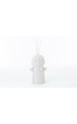 Bomboniera Matrimonio Profumatore Diffusore Girl Porcellana Bianco Con Box