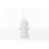 Bomboniera Matrimonio Profumatore Diffusore Girl Porcellana Bianco Con Box