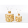 Bomboniera Matrimonio Profumatore Diffusore Porcellana Decoro Oro Con Box